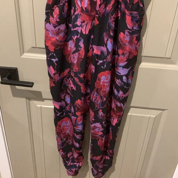 AQUA Floral Jumpsuit S - Picture 5 of 12